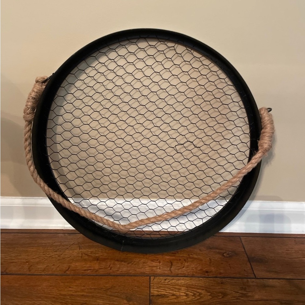 Hobby Lobby Black and Brown Circular Wall Decor